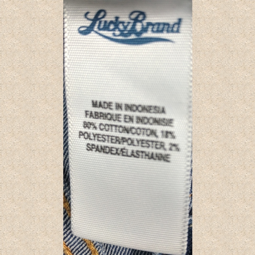 Lucky Brand Jeans Size 6 (waist 28) - Picture 7 of 7